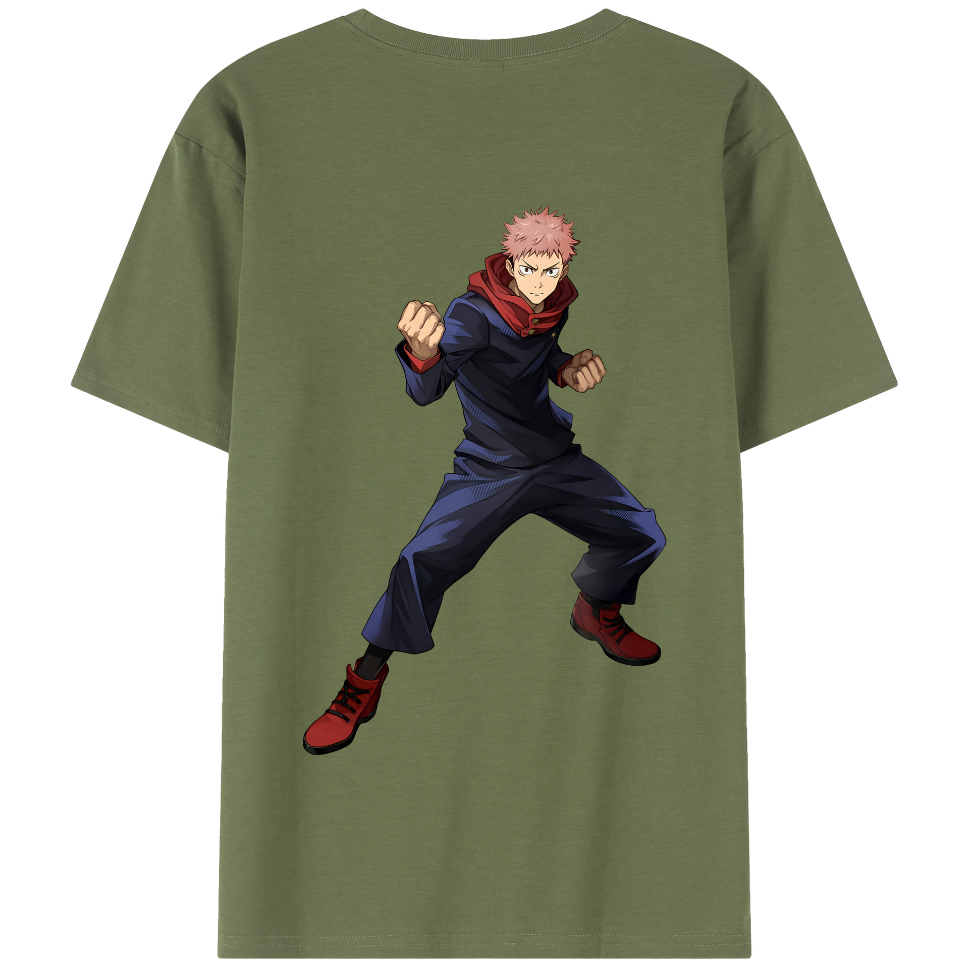 （画像用） 呪術廻戦 Jujutsu Kaisen 綿100％半袖Tシャツ（背面プリント）
